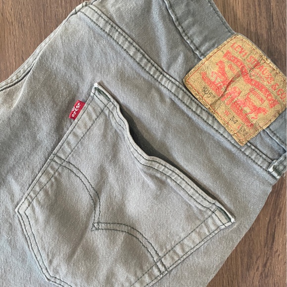 Men’s Levi’s Jeans Gray 34*32 Straight - Picture 3 of 8